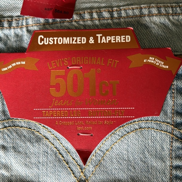 Levi’s 501ct jeans 30x32 - Picture 2 of 7